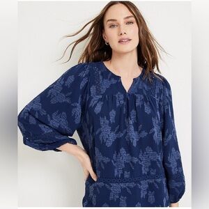 Maurices Blue Relaxed Boxy Blouse